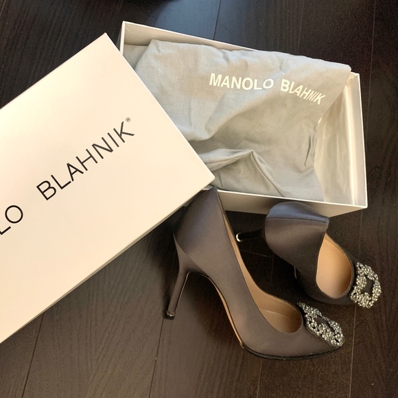 MANOLO BLAHNIK HANGISI 90mm size5 - Picture 2 of 7